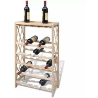 Weinregal für 25 Flaschen Holz VD08521 - Hommoo von HOMMOO