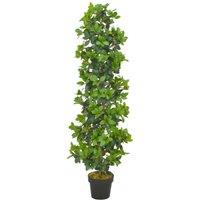 Hommoo - Künstliche Pflanze Lorbeerbaum mit Topf Grün 150 cm VD22332 von HOMMOO