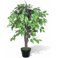 Künstlicher Ficus mit Topf 90 cm VD08712 von HOMMOO