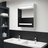 Hommoo - LED-Bad-Spiegelschrank 50 x 14 x 60 cm VD25412 von HOMMOO