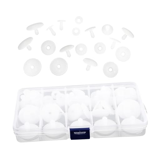 HOMOBABE 1 Karton Teiliges DIY Puppengelenk aus Sicherem Kunststoff Drehbare Verbindungsstücke mit Glatten Kanten für Bewegliche für Handgefertigte Puppen und Teddybären Langlebig und HOMOBABE 1 Karton Teiliges DIY Puppengelenk aus Sicherem Kunststoff Drehbare Verbindungsstücke mit Glatten Kanten für Bewegliche für Handgefertigte Puppen und Teddybären Langlebig und von HOMOBABE