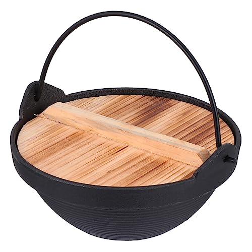 HOMOBABE 1 Satz Einzelner Gusseisen Hot Pot mit Deckel Tragbarer Camping Kochtopf für Outdoor Aktivitäten Multifunktionales Kochgeschirr für Picknick und Wandern Leicht und Einfach zu HOMOBABE 1 Satz Einzelner Gusseisen Hot Pot mit Deckel Tragbarer Camping Kochtopf für Outdoor Aktivitäten Multifunktionales Kochgeschirr für Picknick und Wandern Leicht und Einfach zu von HOMOBABE