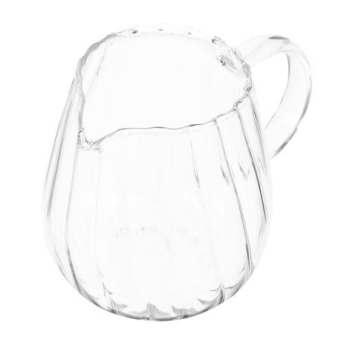 HOMOBABE 1 Stück Kreativer Teebecher Milchkanne Teeverteiler für Haushalt Transparent Multifunktionale Verwendung für Tee Milch und für Teeliebhaber von HOMOBABE