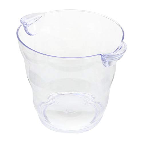 HOMOBABE 1 Stück Transparenter Isolierter Eiskübel für Weinflaschen Praktischer Party Kühleimer mit Griff für Bars Ktv und Zuhause für Getränke und Cocktails HOMOBABE 1 Stück Transparenter Isolierter Eiskübel für Weinflaschen Praktischer Party Kühleimer mit Griff für Bars Ktv und Zuhause für Getränke und Cocktails von HOMOBABE
