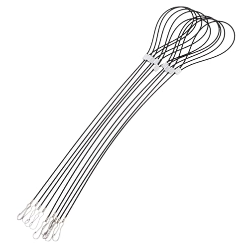 HOMOBABE 10 Stück Schlüsselring Drahtseil Kabel für Gepäckanhänger Langlebig und Tragbar für Outdoor Reisen Sicheren Befestigung von Gegenständen HOMOBABE 10 Stück Schlüsselring Drahtseil Kabel für Gepäckanhänger Langlebig und Tragbar für Outdoor Reisen Sicheren Befestigung von Gegenständen von HOMOBABE