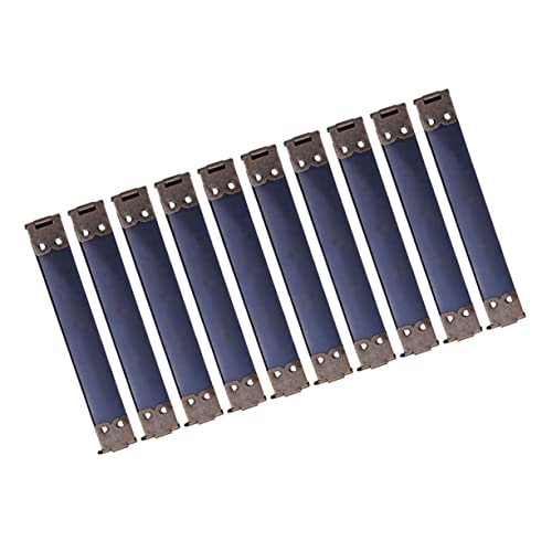 HOMOBABE 10 Stück Teiliges Metall Flexrahmen Handtaschen Scharnier mit Federclip DIY Innenrahmen für Münztaschen Nähen Zubehör für Leder und Stofftaschen HOMOBABE 10 Stück Teiliges Metall Flexrahmen Handtaschen Scharnier mit Federclip DIY Innenrahmen für Münztaschen Nähen Zubehör für Leder und Stofftaschen von HOMOBABE