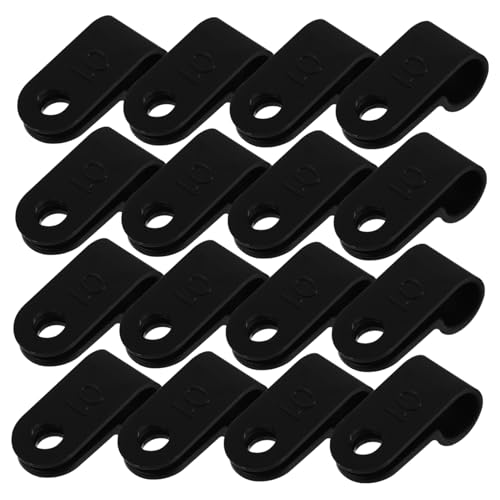 HOMOBABE 100 Stück R Type Nylon Kabelklemmen Isolierte Drahthalter für Einfache Installation und Effektives Kabelmanagement Praktische Clips für Wandmontage HOMOBABE 100 Stück R Type Nylon Kabelklemmen Isolierte Drahthalter für Einfache Installation und Effektives Kabelmanagement Praktische Clips für Wandmontage von HOMOBABE