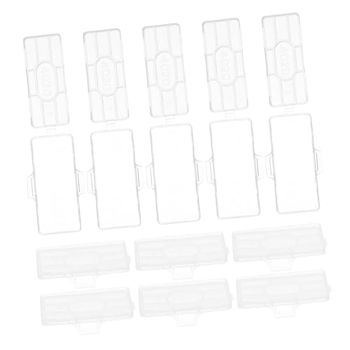 HOMOBABE 100 Stück Transparente Kabelanhänger – Durchsichtige Etikettenhalter, Wasserdichte Kabelbox Aus Kunststoff Zur Einfachen Identifizierung, Kabelmanagement Im Außenbereich HOMOBABE 100 Stück Transparente Kabelanhänger – Durchsichtige Etikettenhalter, Wasserdichte Kabelbox Aus Kunststoff Zur Einfachen Identifizierung, Kabelmanagement Im Außenbereich von HOMOBABE