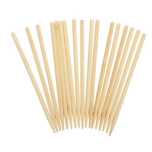 HOMOBABE 100Stücke Tragbare Kratzstifte aus Holz Mehrzweck Kunststifte für Jugendliche zum Kreativen Gestalten und Zeichnen Hellbraun für DIY Projekte von HOMOBABE