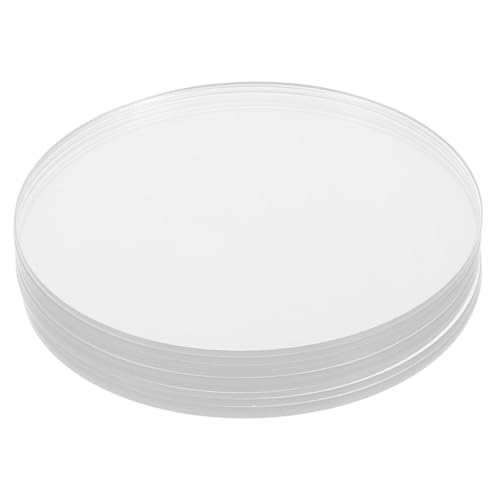 HOMOBABE 10Stücke Transparente Acrylplatten Zuschneidbare Runde Kunststoffscheiben für DIY Handwerk Bastelprojekte und Kreative Dekorationen HOMOBABE 10Stücke Transparente Acrylplatten Zuschneidbare Runde Kunststoffscheiben für DIY Handwerk Bastelprojekte und Kreative Dekorationen von HOMOBABE