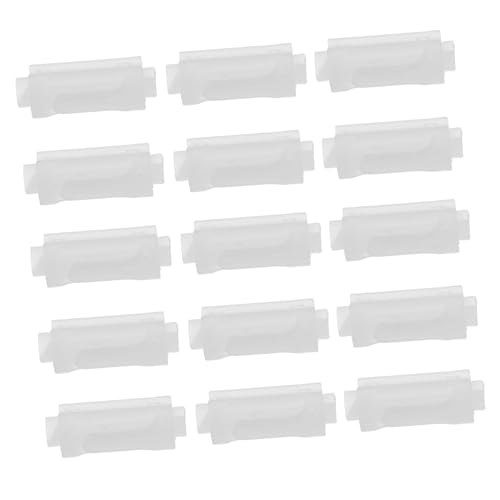 HOMOBABE 15 Stück Teiliges Set Blinden Schnuraufwickler Robuste Halterung für Vorhänge Installieren Leicht und Tragbar Kompatibel mit Verschiedenen Schnurtypen Transparentes Design für Jede von HOMOBABE