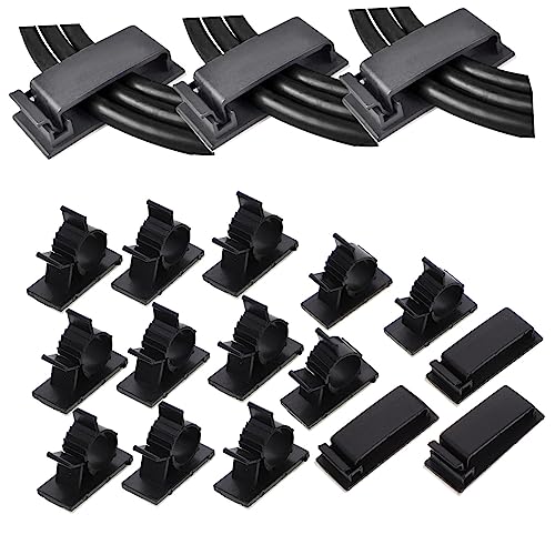 HOMOBABE 18Stücke Teiliges Selbstklebendes Kabelorganizer mit Clips Verstellbaren Haltern für Ordentliche Arbeitsplätze Zuhause HOMOBABE 18Stücke Teiliges Selbstklebendes Kabelorganizer mit Clips Verstellbaren Haltern für Ordentliche Arbeitsplätze Zuhause von HOMOBABE