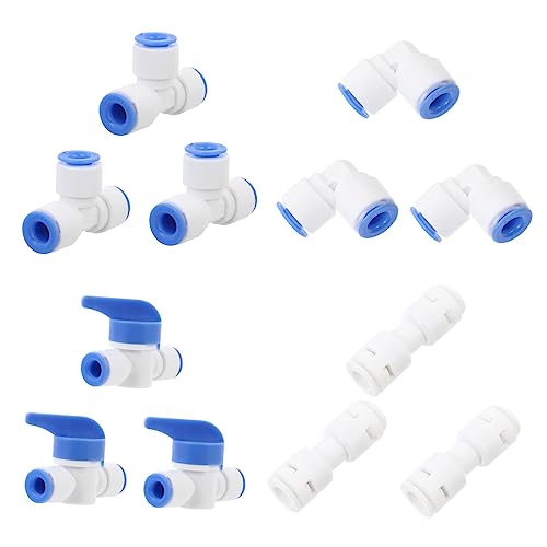HOMOBABE 1Satz Teiliges Pe Wasserfilter Armaturen Schnellanschlüsse für Wasserrohre Gerade Kugelhahn für Zuhause HOMOBABE 1Satz Teiliges Pe Wasserfilter Armaturen Schnellanschlüsse für Wasserrohre Gerade Kugelhahn für Zuhause von HOMOBABE