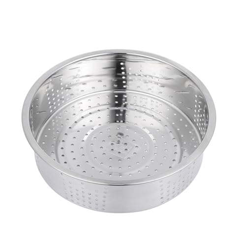 HOMOBABE 1Stück Dampfkorb aus Dampfgarer für Reis Eier Gemüse Spülmaschinengeeignet Leicht Kompakt Langlebig für Gesunde Zubereitung von HOMOBABE
