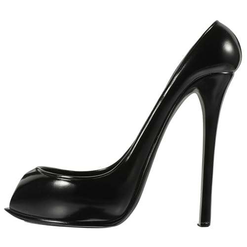 HOMOBABE High Heel Weinregal Kreatives Harz Weinhalter für Bar und Zuhause Platzsparend Stilvolles Design Kompakt Wohnaccessoires von HOMOBABE
