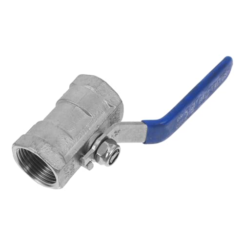 HOMOBABE 1Stück Npt Kugelhahn Hochwertiger Kugelhahn für Wasser und Heizsysteme Hohe Durchflusskapazität Einteiliges Design für Einfache Bedienung Robuste HOMOBABE 1Stück Npt Kugelhahn Hochwertiger Kugelhahn für Wasser und Heizsysteme Hohe Durchflusskapazität Einteiliges Design für Einfache Bedienung Robuste von HOMOBABE