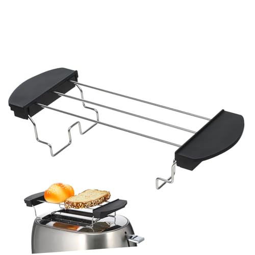 HOMOBABE 1Stück Toaster Zubehör Toast Rack für Ihre Küche Hochtemperaturbeständig Einfach zu Reinigen und Langlebig für Brötchen und Toast von HOMOBABE