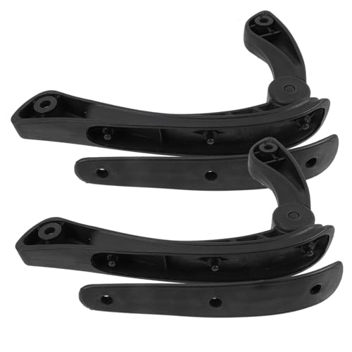 HOMOBABE 2 Stück Ergonomische Armlehnen Ersatzteile für Bürostuhl Stabile Armlehnen für Computer Drehstuhl Passend Langlebig und Komfortabel für Büro und Zuhause von HOMOBABE