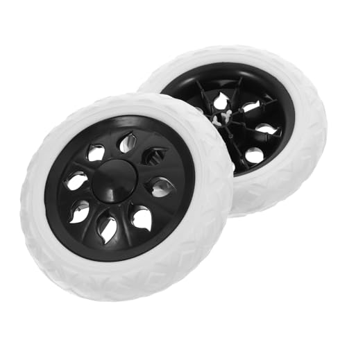 HOMOBABE 2 Stück Ersatzräder für Einkaufswagen Robustes Pu material Klappbar Leicht Laufend mit Treppensteigfunktion für Einkaufstrolley und Handwagen Einsetzbar HOMOBABE 2 Stück Ersatzräder für Einkaufswagen Robustes Pu material Klappbar Leicht Laufend mit Treppensteigfunktion für Einkaufstrolley und Handwagen Einsetzbar von HOMOBABE