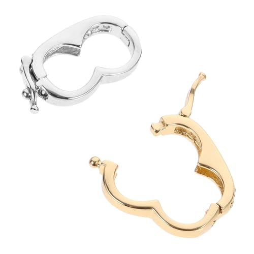 HOMOBABE 2 Stück Halsketten Verkürzer Verschlüsse aus Langlebige Schmuckverbinder mit Perlen Design Rostfrei Feine Verarbeitung für DIY Halsketten und Armbänder Geeignet für Empfindliche HOMOBABE 2 Stück Halsketten Verkürzer Verschlüsse aus Langlebige Schmuckverbinder mit Perlen Design Rostfrei Feine Verarbeitung für DIY Halsketten und Armbänder Geeignet für Empfindliche von HOMOBABE