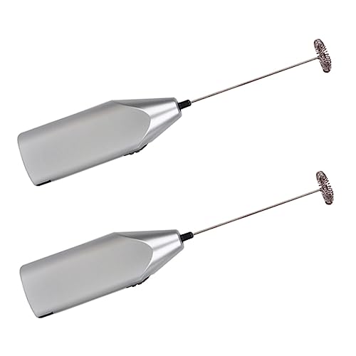 HOMOBABE 2 Stück Handheld Elektrischer Milchaufschäumer und Eiermixer Tragbarer Rührer für Kaffee und Sahne Ergonomischer Handmixer für Zuhause zum von Eiern und Mixen von Zutaten HOMOBABE 2 Stück Handheld Elektrischer Milchaufschäumer und Eiermixer Tragbarer Rührer für Kaffee und Sahne Ergonomischer Handmixer für Zuhause zum von Eiern und Mixen von Zutaten von HOMOBABE