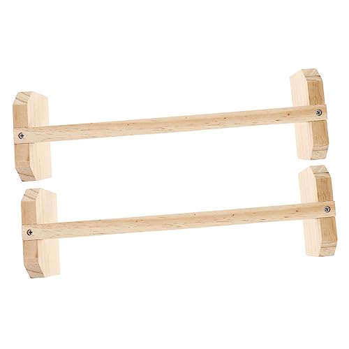 HOMOBABE 2 Stück Holz Vogel Sitzstangen für Papageien Hühner Wellensittiche mit Polierter Oberfläche Vogelspielzeug Käfig Zubehör Standfähigkeit Kleiner Vögel HOMOBABE 2 Stück Holz Vogel Sitzstangen für Papageien Hühner Wellensittiche mit Polierter Oberfläche Vogelspielzeug Käfig Zubehör Standfähigkeit Kleiner Vögel von HOMOBABE
