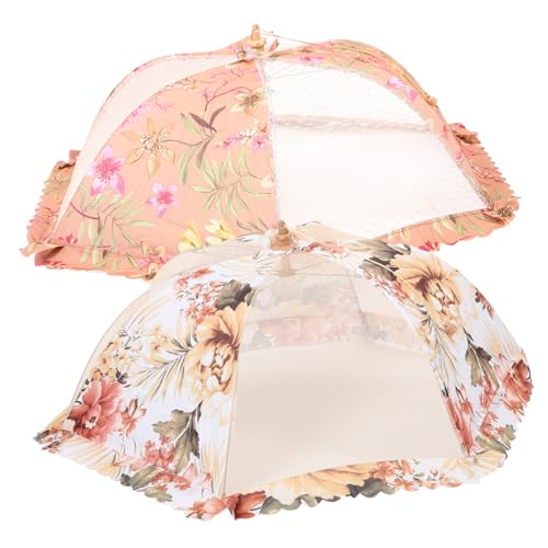 HOMOBABE 2 Stück Klappbare Lebensmittelabdeckung Aus Netz Faltbare Essensabdeckung Für Draußen Insekten Und Fliegenschutz Für Picknick Und Grillen HOMOBABE 2 Stück Klappbare Lebensmittelabdeckung Aus Netz Faltbare Essensabdeckung Für Draußen Insekten Und Fliegenschutz Für Picknick Und Grillen von HOMOBABE