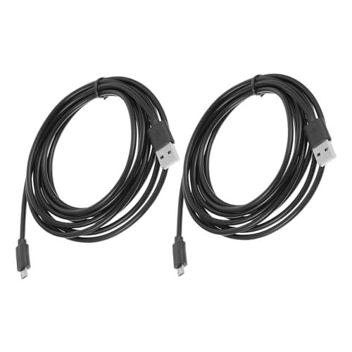 HOMOBABE 2 Stück USB Ladekabel für Controller Schnellladung Stabile Datenübertragung Kompatibel mit Zubehör Schwarz HOMOBABE 2 Stück USB Ladekabel für Controller Schnellladung Stabile Datenübertragung Kompatibel mit Zubehör Schwarz von HOMOBABE
