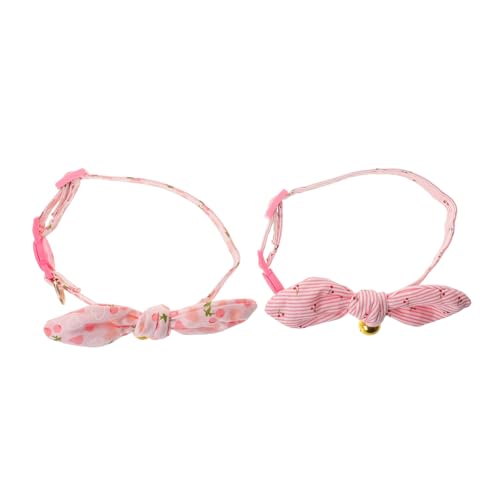 HOMOBABE 2stücke Welpenhalsband Mit Verstellbarem Halsband Blumenanhänger Und Sicherheitsglocke Geeignet Für Kleine Hunde Und Kätzchen Zum Valentinstag Und Geburtstag HOMOBABE 2stücke Welpenhalsband Mit Verstellbarem Halsband Blumenanhänger Und Sicherheitsglocke Geeignet Für Kleine Hunde Und Kätzchen Zum Valentinstag Und Geburtstag von HOMOBABE