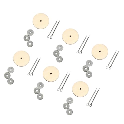 HOMOBABE 20 Sätze Holz Puppengelenke Silber Flexible Drehbare DIY Gelenkbolzen für Bewegliche Teddybären und Häkeltiere Multifunktionale Zubehörteile für Puppen und Kuscheltierherstellung HOMOBABE 20 Sätze Holz Puppengelenke Silber Flexible Drehbare DIY Gelenkbolzen für Bewegliche Teddybären und Häkeltiere Multifunktionale Zubehörteile für Puppen und Kuscheltierherstellung von HOMOBABE