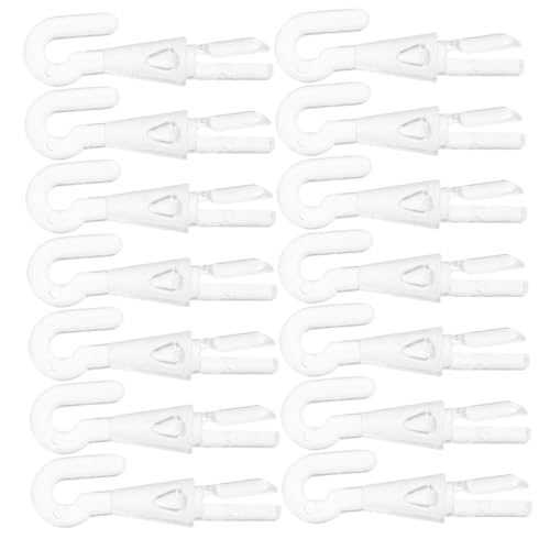 HOMOBABE 20 Stück Blind Wand Connector Robuste und Flexible Ersatzhaken für Jalousien Präzise Anpassung Innovative Fragezeichenform für Fenster und Lichtsteuerung von HOMOBABE