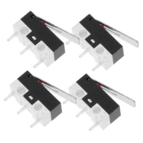 HOMOBABE 20 Stück Mikroschalter mit Hebelarm Kompakter Robuster Limit Schalter für Haushaltsgeräte Leicht Stabiler Endschalter Vielseitig Einsetzbar Ersatzteil für Elektrische Steuerungen HOMOBABE 20 Stück Mikroschalter mit Hebelarm Kompakter Robuster Limit Schalter für Haushaltsgeräte Leicht Stabiler Endschalter Vielseitig Einsetzbar Ersatzteil für Elektrische Steuerungen von HOMOBABE