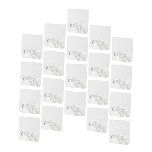 HOMOBABE 20 Stück Selbstklebende Wandhaken Kabelmanagement Organizer für Stromkabel Multifunktionale Transparente Klebehaken für Sauberes Zuhause und Büro HOMOBABE 20 Stück Selbstklebende Wandhaken Kabelmanagement Organizer für Stromkabel Multifunktionale Transparente Klebehaken für Sauberes Zuhause und Büro von HOMOBABE