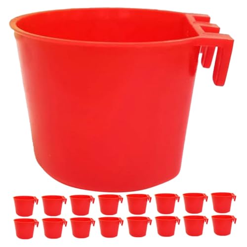 HOMOBABE 20 Stück Vogelkäfig Futterspender Futterspender Aufhängen Schüssel Käfig Innenbereich Garten Große Vogelfutterspender Kleine Käfigbecher Vogelleckerli Halter HOMOBABE 20 Stück Vogelkäfig Futterspender Futterspender Aufhängen Schüssel Käfig Innenbereich Garten Große Vogelfutterspender Kleine Käfigbecher Vogelleckerli Halter von HOMOBABE