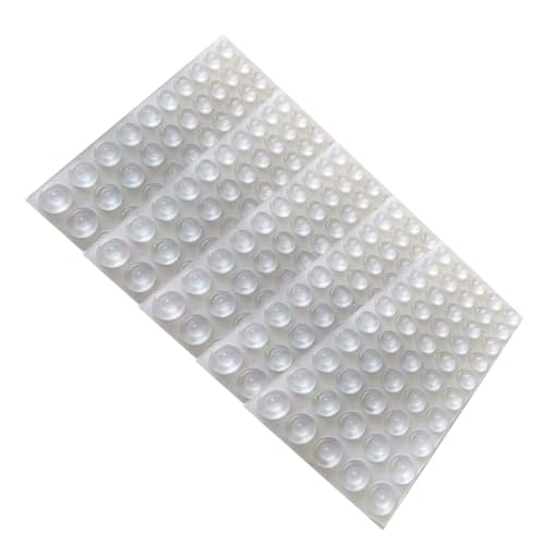 HOMOBABE 200 Stück Selbstklebende Möbelpuffer Transparent Türstopper Dämpfer Schranktüren Schutzkappen Geräuschreduzierung Wand Schutzkissen Kollisionspads für Schränke Kühlschrank Möbel HOMOBABE 200 Stück Selbstklebende Möbelpuffer Transparent Türstopper Dämpfer Schranktüren Schutzkappen Geräuschreduzierung Wand Schutzkissen Kollisionspads für Schränke Kühlschrank Möbel von HOMOBABE