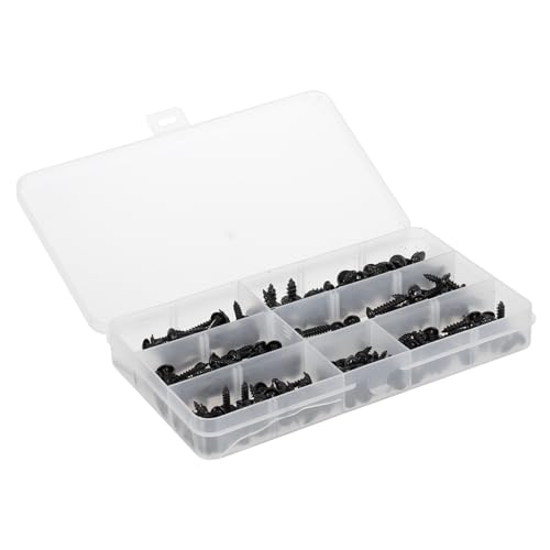 HOMOBABE 210Stücke Teiliges Selbstschneidende Schrauben mit Kreuzkopf und Unterlegscheiben für Möbel Elektronik und DIY Projekte aus Hochwertigem Gefertigt HOMOBABE 210Stücke Teiliges Selbstschneidende Schrauben mit Kreuzkopf und Unterlegscheiben für Möbel Elektronik und DIY Projekte aus Hochwertigem Gefertigt von HOMOBABE
