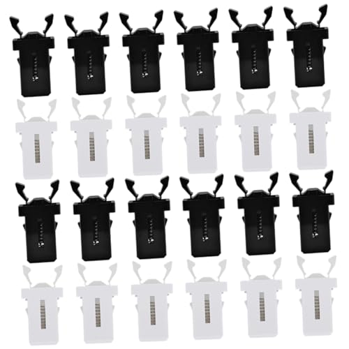 HOMOBABE 24 Stück Press Fasteners für Mülleimer Schwarze Weiße Selbstverriegelnde Abfallbehälter Verschlüsse für Mühelosen Beutelwechsel und Geruchsvermeidung HOMOBABE 24 Stück Press Fasteners für Mülleimer Schwarze Weiße Selbstverriegelnde Abfallbehälter Verschlüsse für Mühelosen Beutelwechsel und Geruchsvermeidung von HOMOBABE