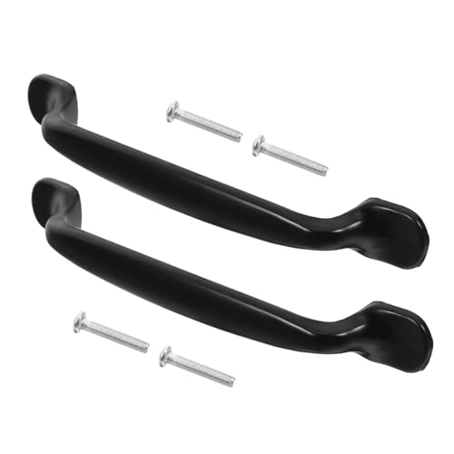 HOMOBABE 2Stücke Aluminiumlegierung Schrankgriffe mit Lochabstand Moderne Möbelgriffe für Küchenschränke Badezimmer und Kommoden Installieren Schlankes Design von HOMOBABE