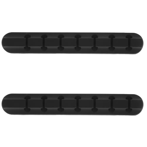 HOMOBABE 2Stücke Kabelclips Kabelmanagement Organizer aus Selbstklebend für Schreibtisch und Wand zur Ordnung und Datenkabeln Anschlüsse HOMOBABE 2Stücke Kabelclips Kabelmanagement Organizer aus Selbstklebend für Schreibtisch und Wand zur Ordnung und Datenkabeln Anschlüsse von HOMOBABE