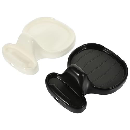 HOMOBABE 2Stücke Multifunktionale Küchenablage für Topfdeckel und Utensilien Löffelhalter für Effiziente Aufbewahrung der Küchentheke von HOMOBABE