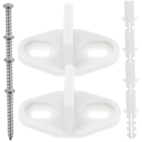 HOMOBABE 2Stücke Scheunentor Bodenschienenstopper Bodenmontage Türführung für Schiebetüren Stabiler Stopper mit Klassischem Design zur Einfachen Türsteuerung HOMOBABE 2Stücke Scheunentor Bodenschienenstopper Bodenmontage Türführung für Schiebetüren Stabiler Stopper mit Klassischem Design zur Einfachen Türsteuerung von HOMOBABE