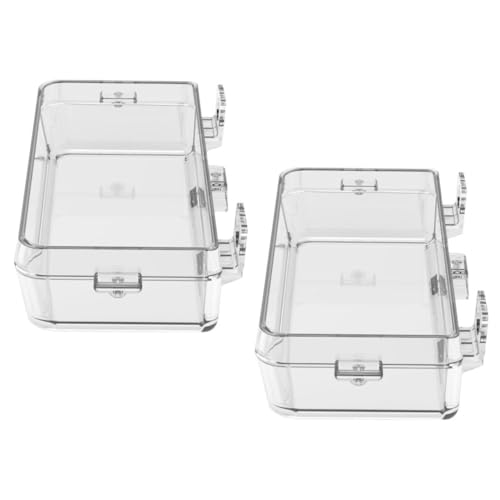 HOMOBABE 2stücke Futternapf Für Reptilien Mit Saugnapf Wiederverwendbarer Futterspender Transparentes Futterbecken Einfache Installation Und Geeignet Für Eidechsen Und Andere Reptilien HOMOBABE 2stücke Futternapf Für Reptilien Mit Saugnapf Wiederverwendbarer Futterspender Transparentes Futterbecken Einfache Installation Und Geeignet Für Eidechsen Und Andere Reptilien von HOMOBABE