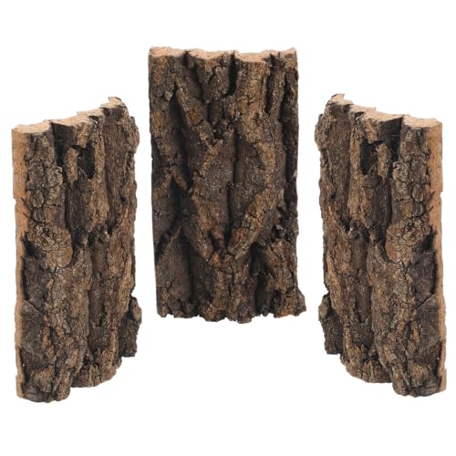 HOMOBABE 3stücke Terrarium Hintergrund Aus Baumrinde Dekorative Aquarien Und Reptilien-Tank-Dekoration Pflegeleicht Und HOMOBABE 3stücke Terrarium Hintergrund Aus Baumrinde Dekorative Aquarien Und Reptilien-Tank-Dekoration Pflegeleicht Und von HOMOBABE