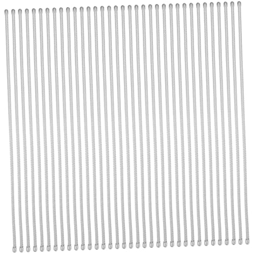 HOMOBABE 35 Stück Spiral Boning für Korsett Herstellung Flexible Metallstäbchen für Brautkleider Hochzeitsmode und Zubehör mit Schutzkappen und Langlebiger HOMOBABE 35 Stück Spiral Boning für Korsett Herstellung Flexible Metallstäbchen für Brautkleider Hochzeitsmode und Zubehör mit Schutzkappen und Langlebiger von HOMOBABE