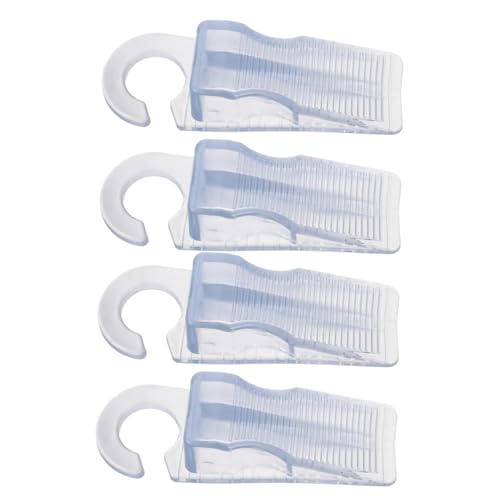 HOMOBABE 4 Stück Türstopper aus Winddichte Flexible Türkeile mit Aufhängung Transparent Installieren für Glastüren Platzsparendes Design HOMOBABE 4 Stück Türstopper aus Winddichte Flexible Türkeile mit Aufhängung Transparent Installieren für Glastüren Platzsparendes Design von HOMOBABE