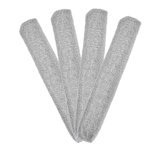 HOMOBABE 4stücke Teiliges Mikrofaser Duster Ersatzköpfe Für Staubwischgeräte Hochwertige Reinigungstücher Für Enge Spalten Und Schwer Erreichbare Bereiche von HOMOBABE