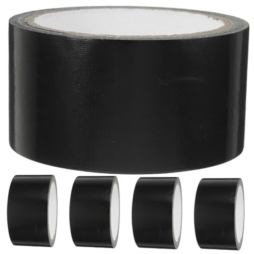 HOMOBABE 5 Rollen Fensterdichtungsband Winddichtes Klebeband Isolierendes Dichtband für Fenster und Türen Stark Klebend Schwarz zur Vermeidung von Zugluft und Wärmeverlust von HOMOBABE