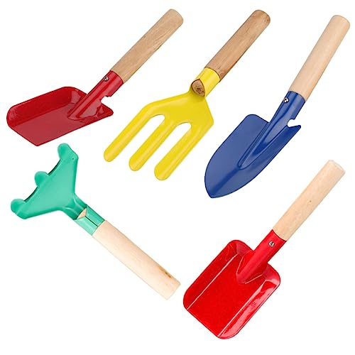 HOMOBABE 5 Stück Teiliges Gartenwerkzeug Set für Gartengeräte mit Schaufel und Rechen für Junge Fördert Interesse an Natur und Gartenarbeit HOMOBABE 5 Stück Teiliges Gartenwerkzeug Set für Gartengeräte mit Schaufel und Rechen für Junge Fördert Interesse an Natur und Gartenarbeit von HOMOBABE