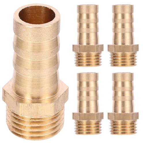 HOMOBABE 5 Stück Teiliges Luftschlauchadapter Außengewinde Hochdruckbeständig Einfache Installation für Industrie DIY Projekte HOMOBABE 5 Stück Teiliges Luftschlauchadapter Außengewinde Hochdruckbeständig Einfache Installation für Industrie DIY Projekte von HOMOBABE
