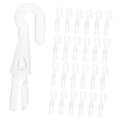 HOMOBABE 50 Stück Jalousie Ersatzhaken aus Legierung Praktische Blindstab Haken für Einfache Handhabung Robust und Elegant für Fensterrollos und Vorhänge von HOMOBABE